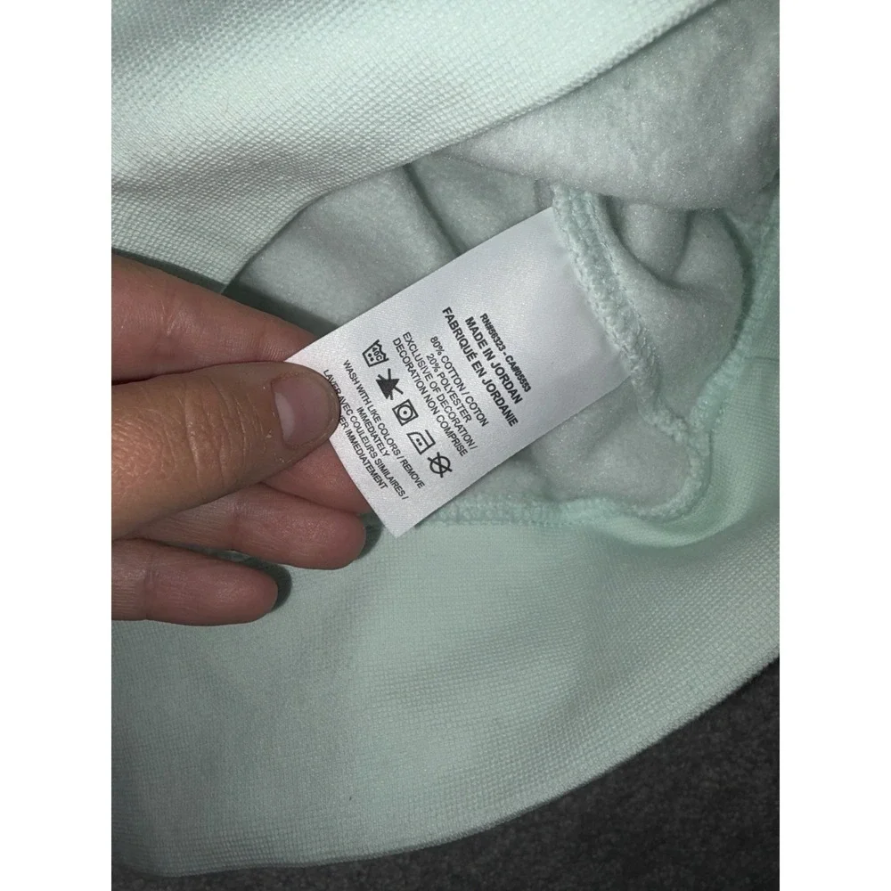 Nike Sportswear Fleece Sweatshirt Mint Green Mens Size S
